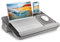 Laptopkissen, Laptop Unterlage mit Kissen für 17 Zoll Laptop, Höhenverstellbar Laptoptisch mit Handgelenkauflage Mauspad, Tablet Halterung, Laptop ständer Entspannung für Arbeiten, Zuhause Ergonomisch