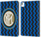 Head Case Designs Licenza Ufficiale Inter Milan in Casa 2020/21 Kit Crest Custodia Cover in Pelle a Portagoglio Compatibile con Apple iPad Air 2020/2022