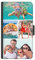 Personalised Phone Case For Apple iPhone 16, 15, 14, Pro, Max, Mini, Plus 13, 12, 11, X, XS, XR Phone, Custom Photo Collage, Image on Leather Side Flip Wallet Phone Case, Phone Cover - Four Images