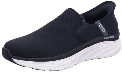 Skechers Slip-ins RF: D'Lux Walker-Orford 232455 BLK Black Mens Slip On Trainers 9.5 Black, 9.5 UK