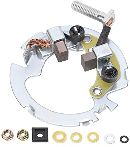 Kit de reparación de arranque para Atv | Portaescobillas y escobillas, conductividad eléctrica, anticorrosión, para encendido, compatible todoterreno