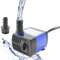 Conquerall CHA-280 100GPH 400L/H AC 220V Bomba Sumergible 5W 2.13ft Elevación Alta para Peceras,Fuentes de Mesa, Estanques de Interior y Exterior, Sistemas Hidropónicos y Fuentes para Mascotas