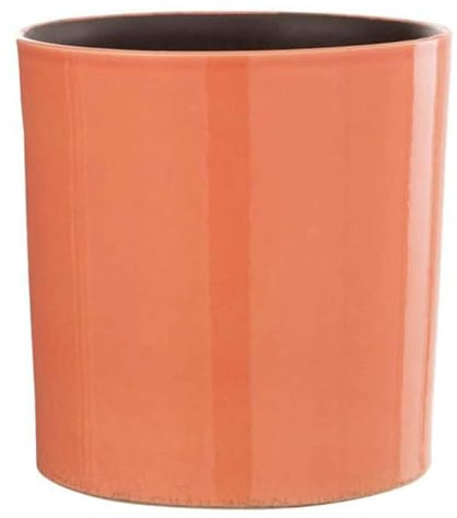 Paris Prix Cache-Pot en Céramique Design Flek 20cm Orange
