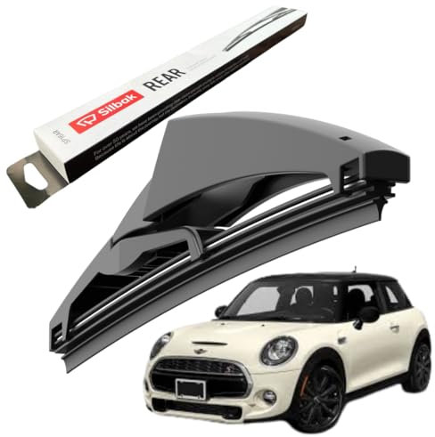 Silbak Rear Windscreen Wiper, fits for MINI One Cooper F55, F56 (09/2013-01/2024) Rear Wiper Blade, 250mm