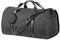 Syeeiex Cabrio Reise Kleidersack, Unisex Foldy Bag 2-in-1, Faltbare Reisetasche mit Kleidersack, Carry On Kleidertaschen Anzugtasche Münzgeldbeutel & Schulterriemen, Wasserdichter Kleidersack-Schwarz