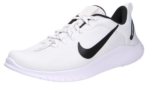 Nike Flex Experience Run 12 Herren Straßenlaufschuh, White/Black-White, 42 EU