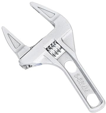 PMTFUMY Adjustable Wrench, Thin & Extra Wide,Aluminum Alloy Adjustable Set,Lightweight Wide Jaw Large Small Spanner,for Wrench Nut Key Hand Tools