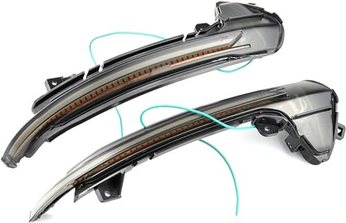 WzMDg Rückspiegel fließendes Blinker licht fließendes Blinker licht für Auto für Audi A6 C7 C7.5 RS6 S6 4G 2012 2013 2014 2015 2016 2017 2018,Blinker für Rückspiegel,A