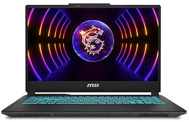 MSI Cyborg 15 Laptop-(15.6 FHD (1920 * 1080), 144Hz 45% NTSC IPS-Level, Intel® i5-13420H, NVIDIA® GeForce RTX 3050, 16GB RAM, 512 SSD,Windows11 Home Plus)