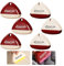 6PCS Sticky Triangular Lint Remover,Reusable Lint Roller,Portable Washable Lint Roller,Portable Lint Roller Two-Color Washable Sticky Roller for Clothes, Furniture, Dog and Cat Hair