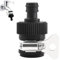 Universal Tap Connector,Garden Hose Pipe Adapter,Indoor Tap Connector 14-22mm Mixer Round Faucet Adaptor Threadless Kitchen Water-taps Adjustable Stainless Steel Collar Easy Tight