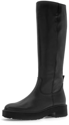 Gabor Damen Klassische Stiefel, Frauen Stiefel,reißverschluss,Winterstiefel,Winterschuhe,uebergangsstiefel,schwarz,38.5 EU / 5.5 UK