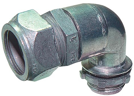 SIGMA ENGINEERED SOLUTIONS EMT 90° Compression Connector, 1/2