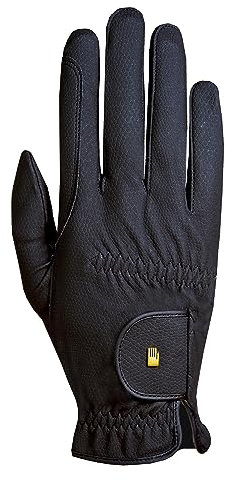 Roeckl Sports Reithandschuh ROECK-Grip Winter, Turnier Winter Handschuh, Schwarz 8.5