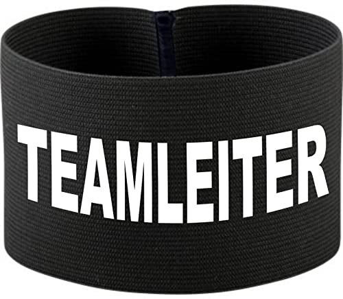 Unbekannt Armbinde Bedruckt mit TEAMLEITER/schwarz / 3304