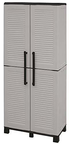 Terry JBlack 368 Schrank, Maße 163,5x37,5x68 cm, Grau