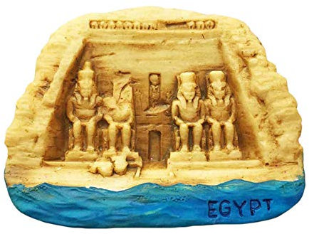 wedaredai Ägypten 3D Tempel Kühlschrank Magnet Tourist Souvenir Reise Aufkleber, Ägypten Kühlschrank Magnet, Haus und Küche Dekoration Kollektion von China