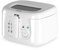 LIVIVO Electric 2.5L Deep Fat Countertop Fryer Non-Stick Coating, Internal Mesh Basket with Safety Handle and Viewing Window Easy Clean (White) (White)