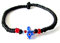 IconsGr Handgefertigtes christlich-orthodoxes Komboskoini Chotki Gebetsseil Armband schwarzes Muranoglas