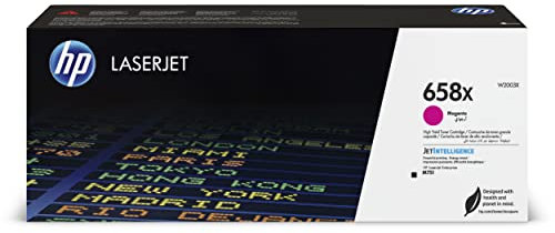 HP 658X (W2003X) Magenta Original Toner mit hoher Reichweite für HP LaserJet Enterprise M751dn