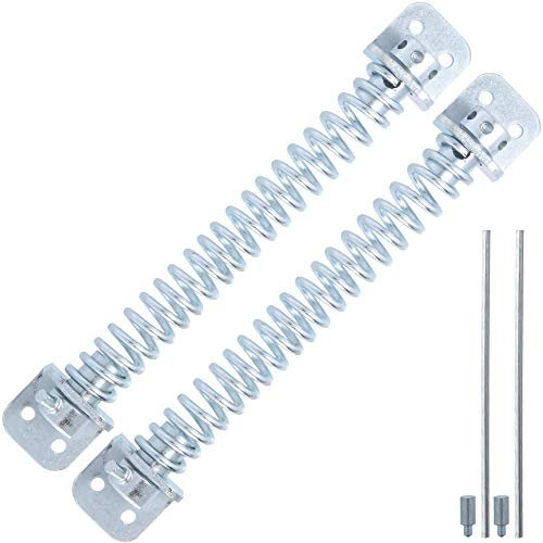 2X Zinc Automatic Closing Garden Gate Spring Closers 8 (200mm) Swing Fence Replace