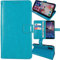Dingshengk Flip Retro Leder Tasche Hülle Für TP-Link Neffos X9 5.99 Lederhülle Handyhülle Schutzhülle Klapphülle Handytasche Handy Etui Brieftasche Cover Case Abdeckung (Blau)