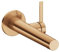 Keuco IXMO Armatur 59516, Einhebel-Waschtischmischer-Fertigset, 219mm, für Unterputz, Rosette rund; Farbe: Bronze gebürstet