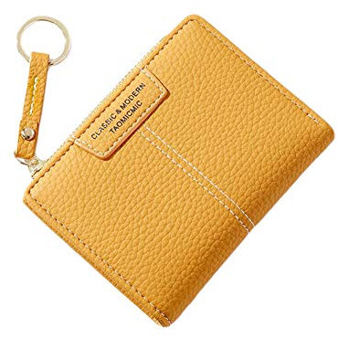 Oyccen Portamonete in Pelle PU Portafoglio Donna con Cerniera Borsa Piccolo con Portachiavi Porta Monete