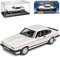 NEW Ford Capri MK3 2.8i Diamant Weiss Coupe Rechtslenker 1978-1986 1/43 Corgi Vanguards Modell Auto mit individiuellem Wunschkennzeichen