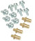 AEspares Adatto per Suzuki SJ410 413 Soft Top Snap Fastner Ganci Borchie Samurai Jimny Sierra