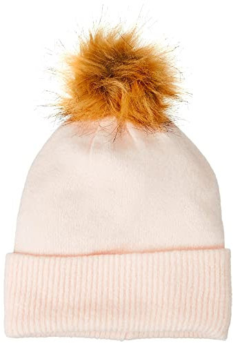 ONLY Damen Onlsienna Life Knit Cc Beanie Hat, Pearl, Einheitsgröße EU