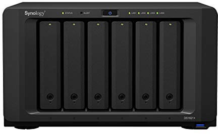 Synology DS1621+ Solution NAS de bureau à 6 baies, 24 To, installée avec 6 disques durs Western Digital Red Plus de 4 To