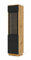 BB Loisir Meuble Vitrine de Rangement sur Pied ou a susendre Aura Chêne Artisan/Noir Mat 37x150x33cm