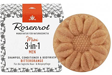 Rosenrot Fester Mini ShampooBit - Men 3in1 Bitterorange, 30g (10 x 30g)