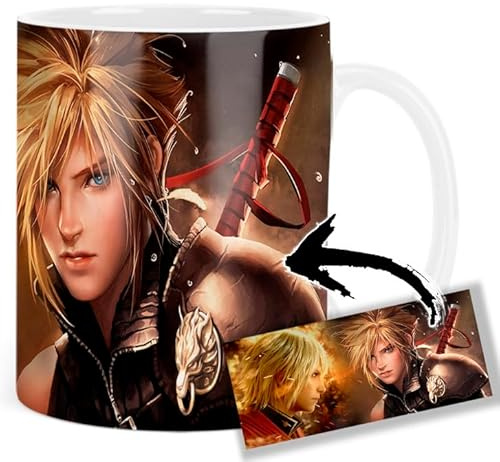 Final Fantasy Cloud Strife Tasse Keramikbecher Mug