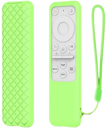 JCMOYUTY BP59-00149A Remote Case for Samsung M70B / M80B Monitor/Freestyle Projector SP-LSP3BLAXZA Remote Cover Protective Silicone Green Sleeve Glow in Dark