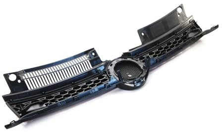 Radiatore Per VW Per Golf 6 MK6 2009-2013 Griglia Radiatore Paraurti Anteriore Dell'auto A Nido D'ape Per Stile Per GTI Griglia Centrale Da Corsa Griglia Paraurti(Glossy Black)
