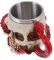 Cabilock Jarra Cerveza Personalizada De 600ml Taza De Acero Inoxidable Creativa Vaso De Cerveza De Halloween