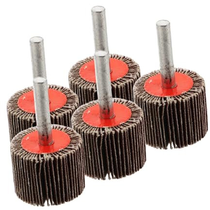 MAGICLULU 5stücke Teiliges Mit Lamellen-schleifscheiben Für Bohrmaschinen Effektives Rostentfernen Und Politur Von Metalloberflächen Kompatibel Mit Rotationswerkzeugen Und Schleifmaschinen f
