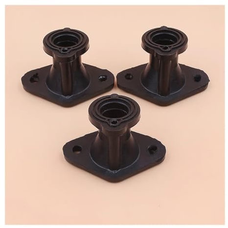 AnRMeT Lot de 3 Soufflets de collecteur d'admission for tronçonneuse 2500, 25cc, G2500, Petite tronçonneuse à Essence