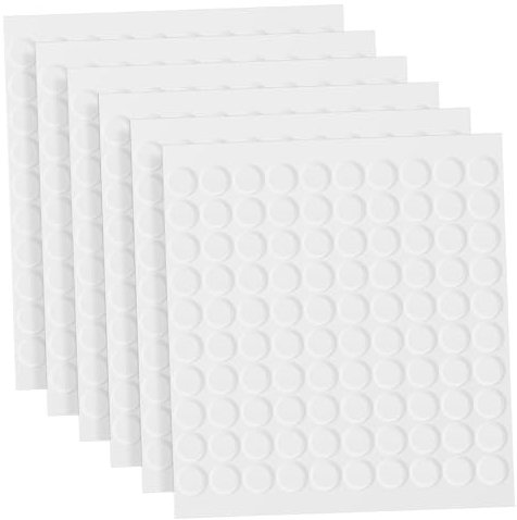 SMASOLO 600pcs Double Sided Tape for Walls Adhesive Double Sided Pads Self Adhesive Photo Wall Stickers Easy to Remove