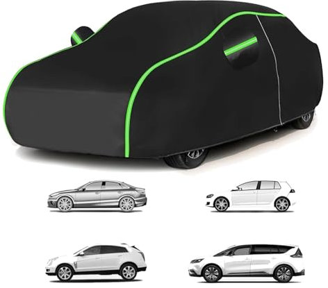 Bâche pour Voiture pour Mercedes-Benz SLK R170 1996-2004 (400 x 172 x 128cm),Respirant,Anti-poussière,Anti-Pluie et Anti-Neige,Anti-UV,Protection de la Peinture,Anti-âge