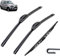 MaZHIYIn Scheibenwischer Set passend für Suzuki Jimny MK3 1998-2018,18in+16in+11in. Flachbalkenwischer Frontscheibenwischer