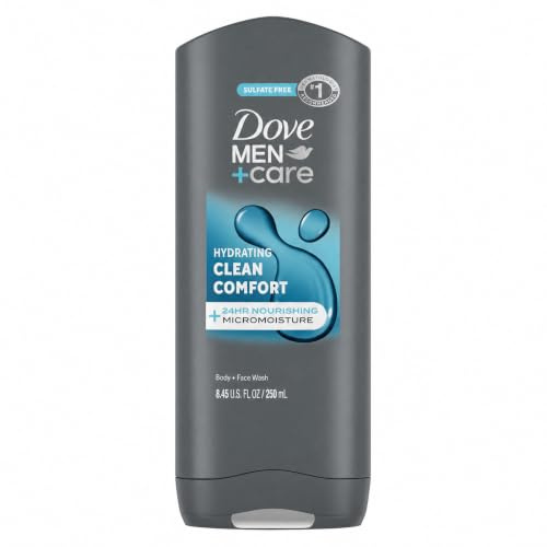 Dove Men Clean Comfort Body & Face Shower Gel 250ml