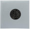 Exacompta - Réf. 96000E - 1 classeur pour collection de pièces de monnaie + 5 feuilles 43 cases (soit 215 compartiments) recharge réf.96006E - Format : 24,5x25cm - Couverture toile - gris métallisé