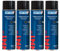 4941 Unterboden-Wachs von Dinitrol, Spraydosen, je 500 ml, schwarz, 4 Stück