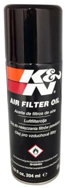 K & N 99 – 0504eu Air Filter Oil – 7.18 oz 204 ml aerosol – International Coche y Moto