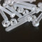 Pacco di 20 Acrilico Bulloni e Dadi, Rondelle, M3 x 20mm in Plastica Trasparente - Acrilico Viti