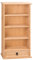Corona DVD Storage Unit 1 Drawer Bookcase Living Room Media Rack Solid Pine