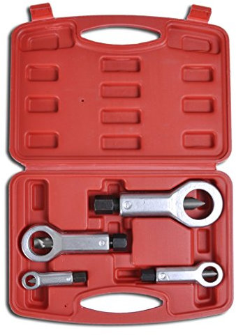 Festnight 4tlg. Mutternsprenger Satz Muttern Entferner 9mm-27mm Werkzeugkasten zum Entfernen von beschädigten Muttern